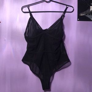 Fashion Nova Full Mesh Bodysuit